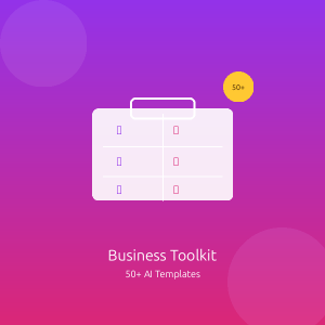AI Business Toolkit - 50+ Templates